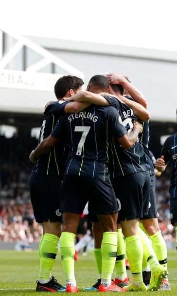 Man City top of Premier League after beating Fulham 2-0